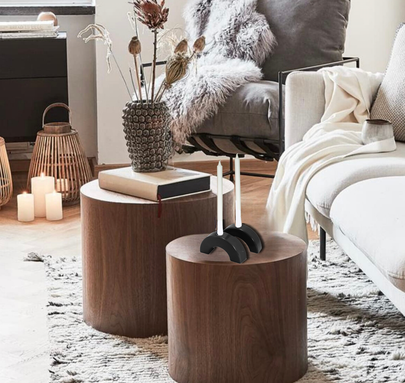 MODU candlestick pair - WHOLESALE