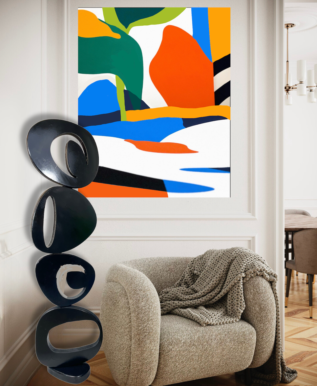 tall MODU sculpture - WHOLESALE