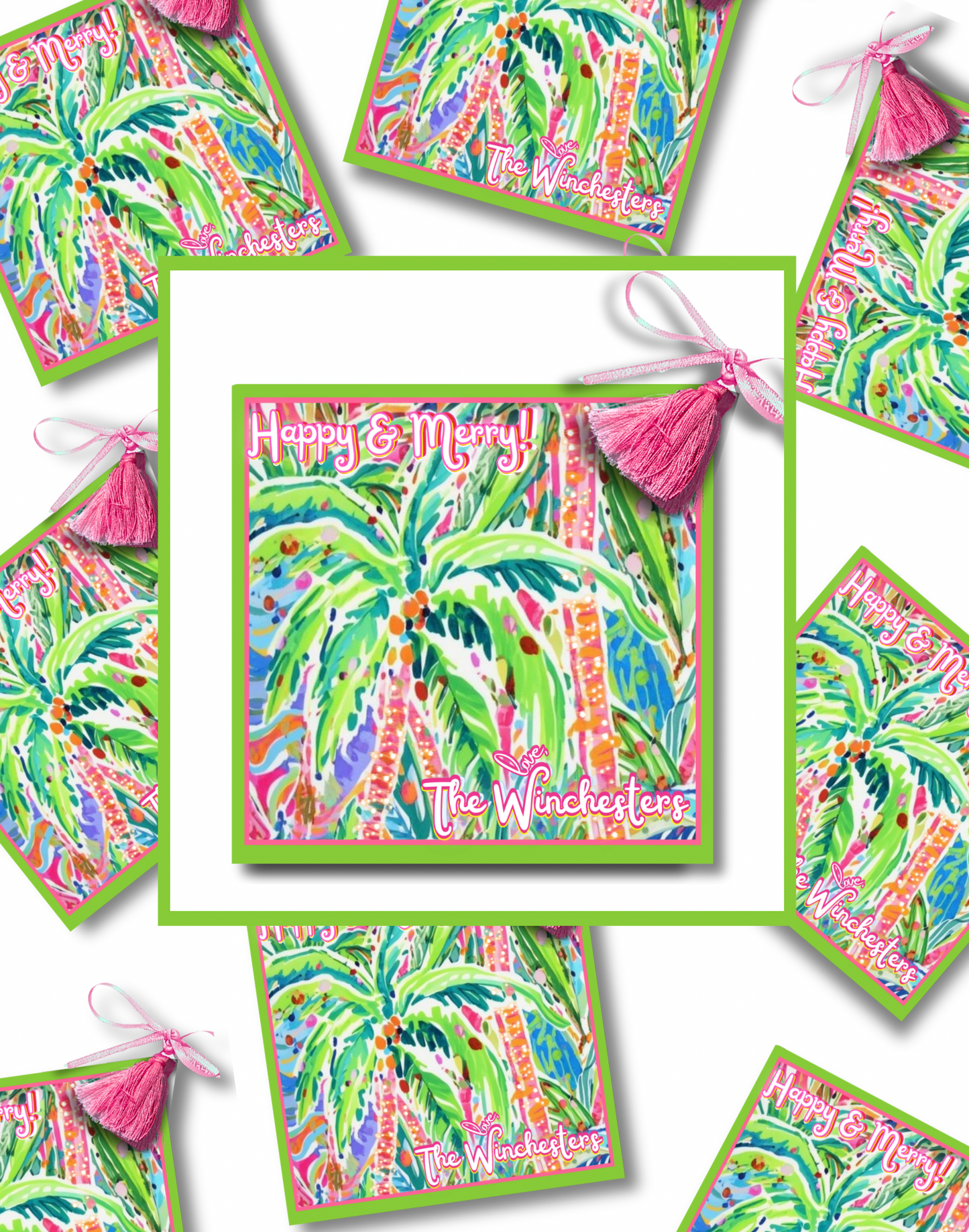 Custom Hardboard Gift Tags